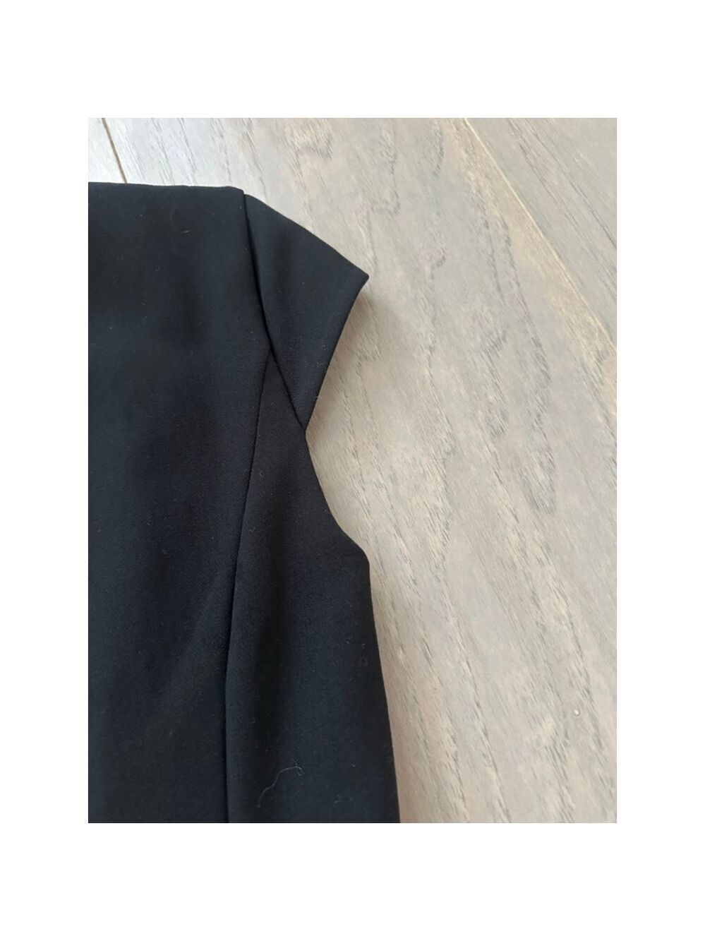 H&M Black Sheath Midi Dress Size 0 - Picture 6 of 13